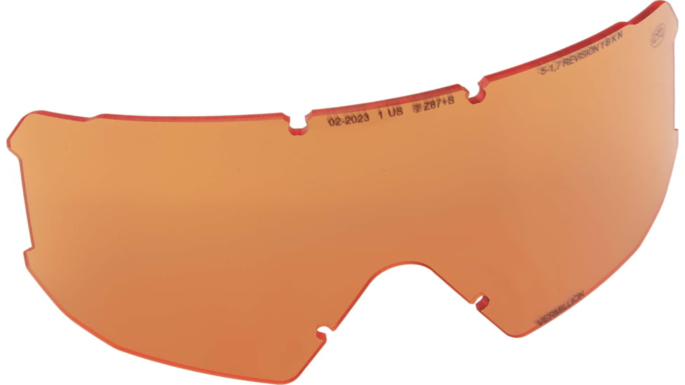 Revision Merlinhawk Goggle Replacement Lens, Vermillion, Regular, 4-2103-0007