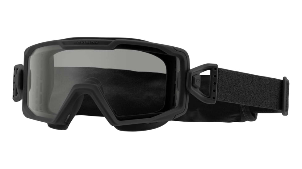 Revision Merlinhawk Goggle System Basic Kits, Black Frame, Smoke Lens, Regular, 4-2100-0007