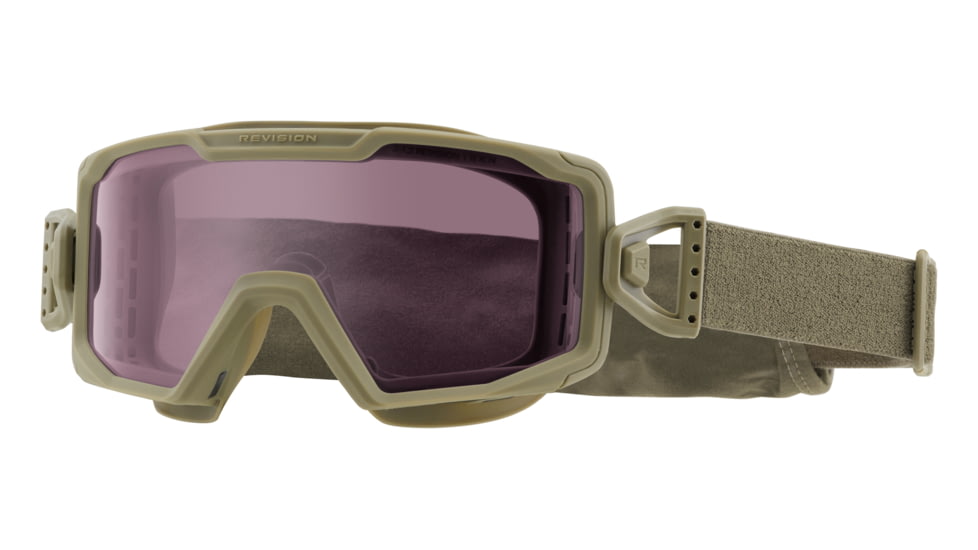 Revision Merlinhawk Goggle System Basic Kits, Tan 499 Frame, Clara Lens, Regular, 4-2100-0023