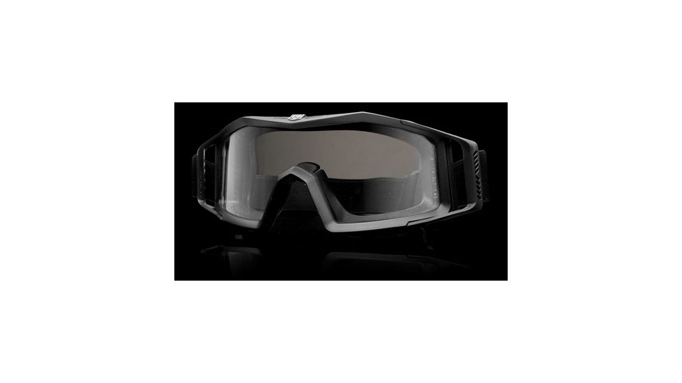 Revision Eyewear WolfSpider Goggles - Black frame, Smoke lens