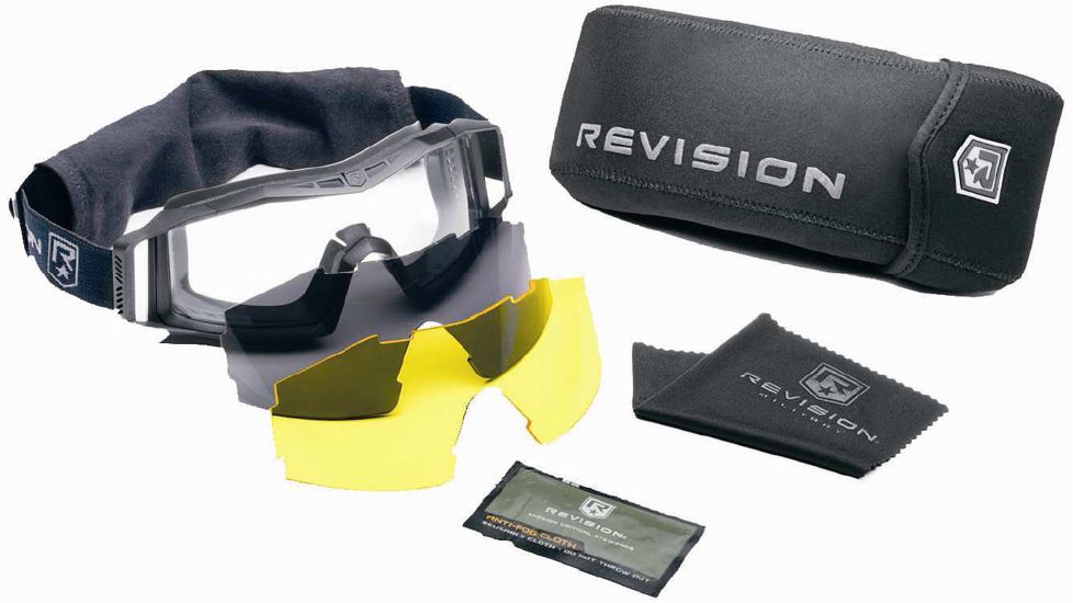 Revision Eyewear Wolf Spider Goggles Deluxe Kit
