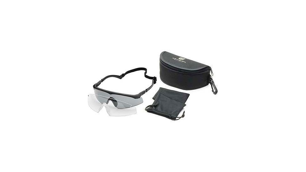 Revision SawflyTX Max-Wrap Regular or Large Black Tactical Eyewear System