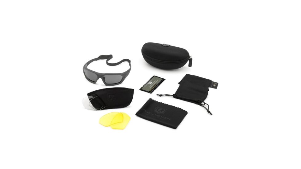 Revision Shadowstrike Ballistic Sunglasses Deluxe Kit - 4-0750-0206