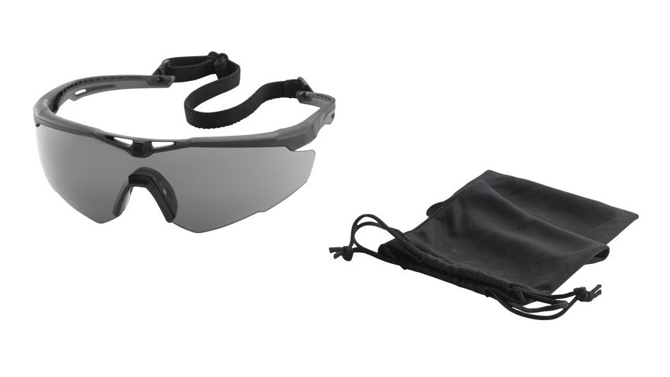Revision Stingerhawk Eyewear Basic Kit, Solar Lens, Black Frame, Regular, 4-0152-0004