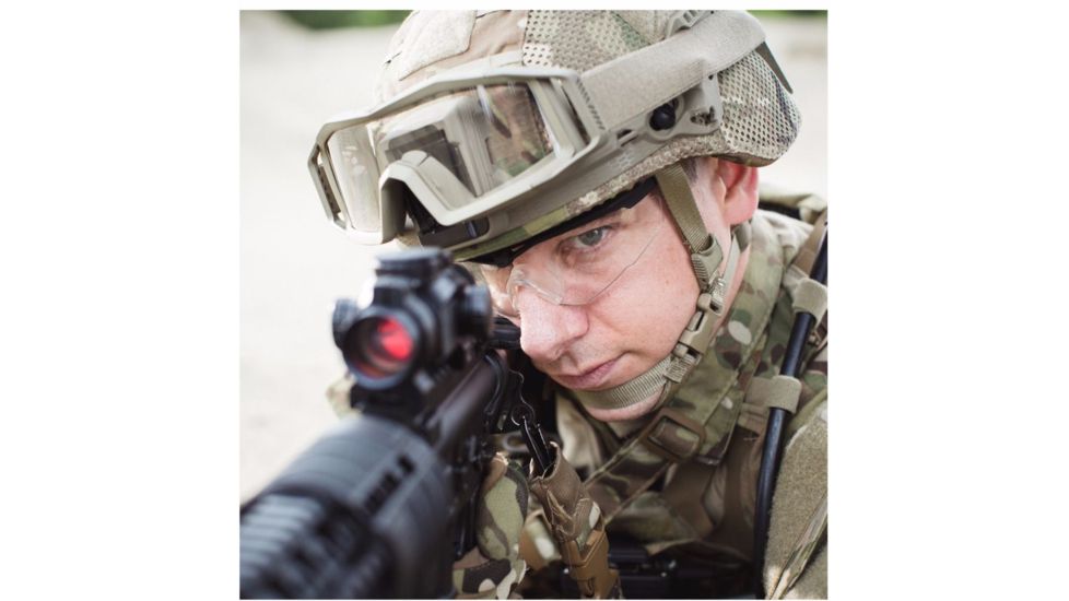 Revision Stingerhawk Eyewear Deluxe Kit, Clear/Solar/Yellow Lens, Black Frame, Regular, 4-0152-0000