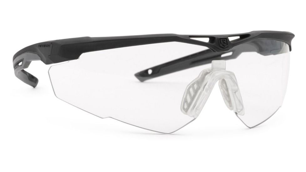 Revision Stingerhawk Eyewear Deluxe Kit, Clear/Solar/Yellow Lens, Black Frame, Regular, 4-0152-0000