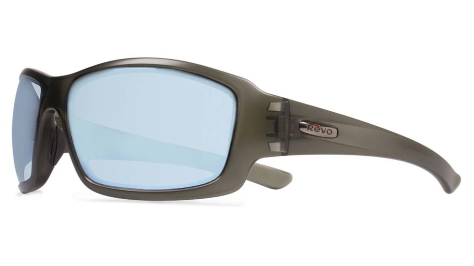 Revo Bearing Sunglasses, Matte Crystal Olive Frame, Blue Water Lens RE4057-08-BL