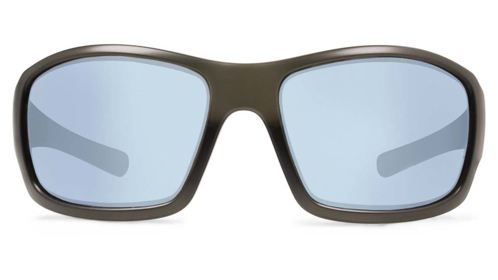 Revo Bearing Sunglasses, Matte Crystal Olive Frame, Blue Water Lens RE4057-08-BL