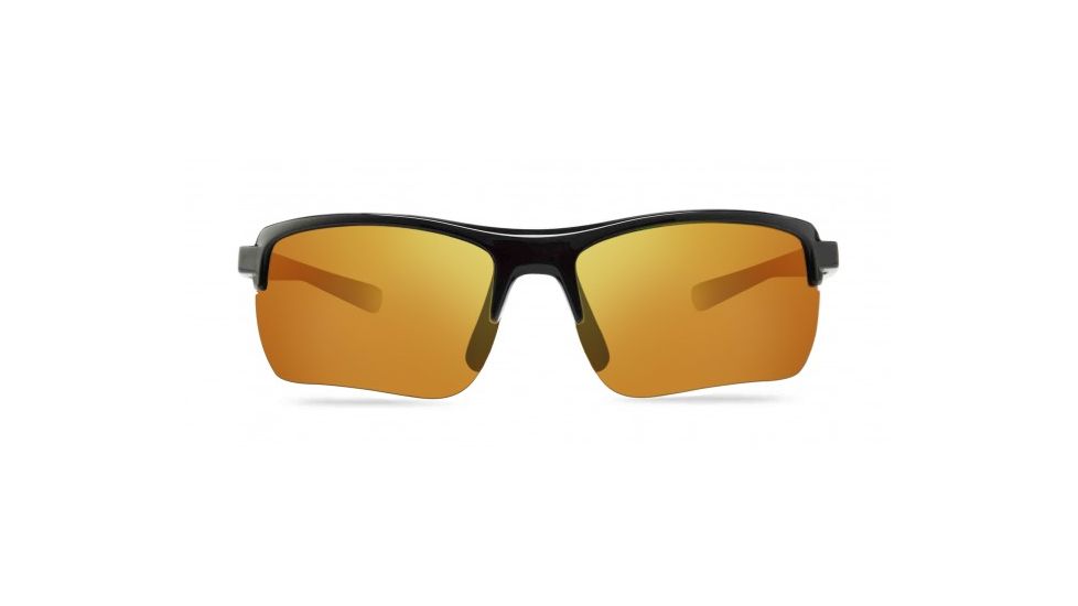 Revo Crux C Single Vision Prescription Sunglasses, Matte Black Frame, Polarized, RE 1021 11 OGSV