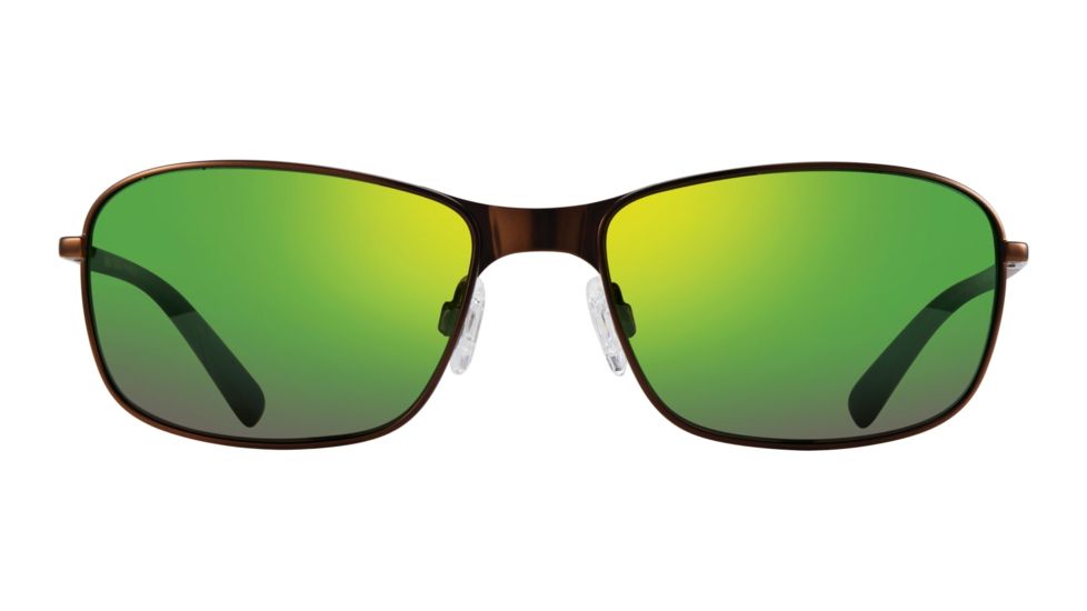Revo Decoy Single Vision Prescription Sunglasses, Brown Frame, Polarized, RE 1084 02 GNSV