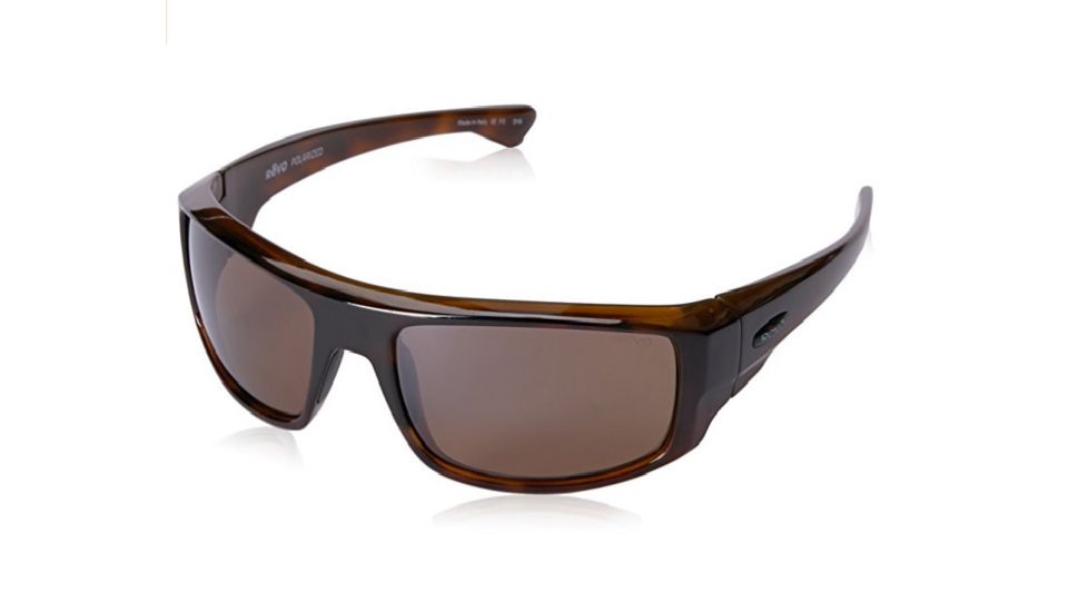 Revo Dash Single Vision Prescription Sunglasses, Tortoise Frame, Polarized, RE 5006X 02 BRSV