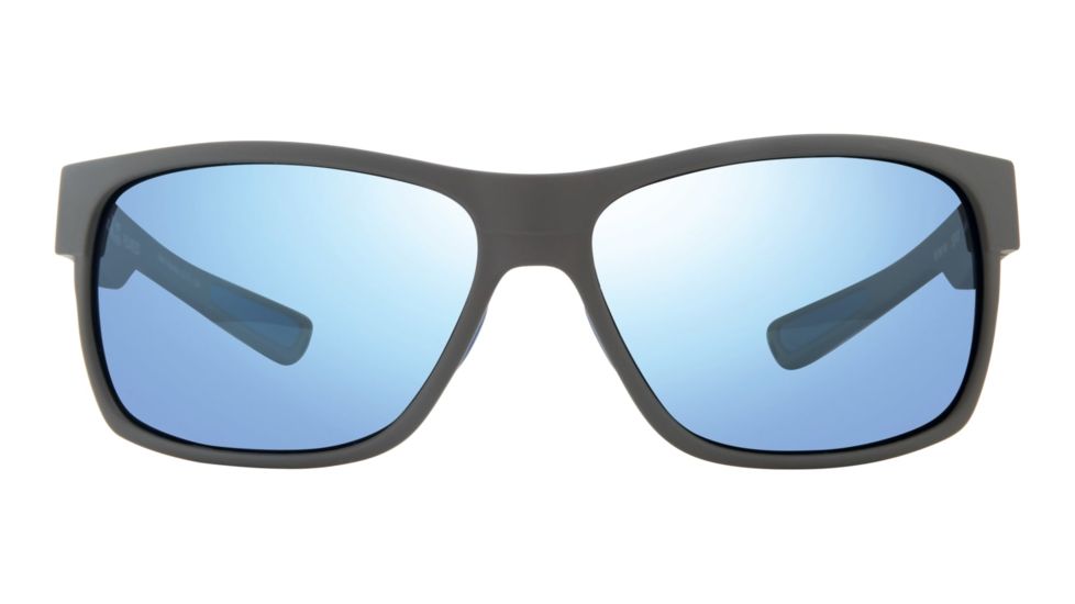 Revo Espen Single Vision Prescription Sunglasses, Crystal Grey Frame, Polarized, RE 1097 00 BLSV