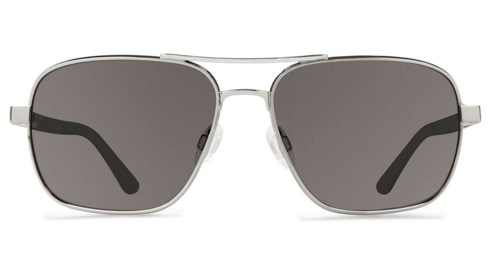 Revo Freeman Progressive Prescription Sunglasses, Chrome Frame, Graphite Lens, Polarized-RE1012-03GYPR