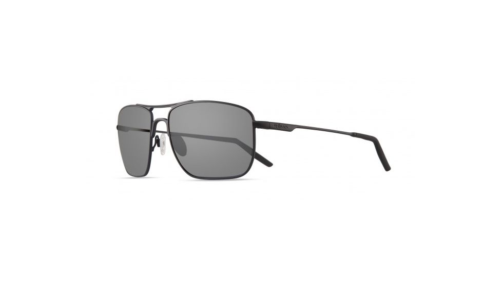 Revo Groundspeed Single Vision Prescription Sunglasses, Black Frame, Polarized, RE 3089 01 GYSV