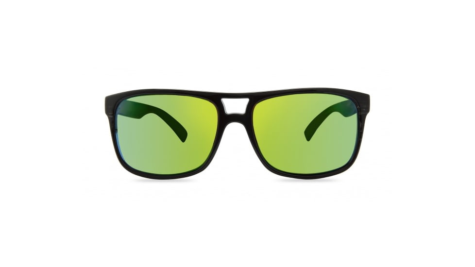 Revo Holsby Sunglasses, Black Woodgrain Frame, Green Water Lens, Polarized, RE 1019 01 GN