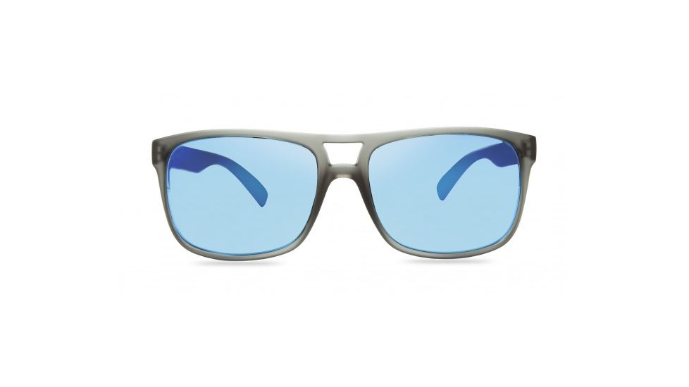 Revo Holsby Sunglasses, Matte Grey Crystal Frame, Blue Water Lens, Polarized, RE 1019 00 BL