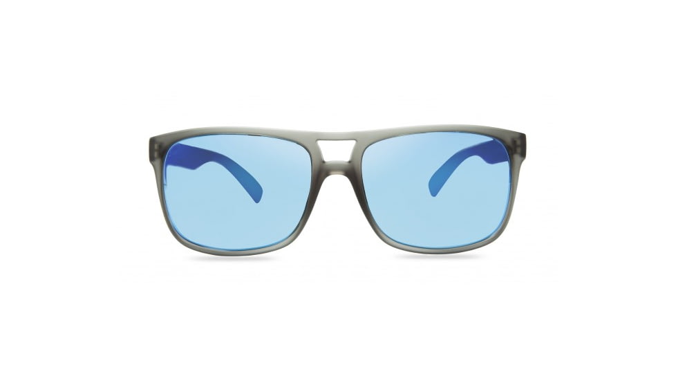 Revo Holsby Sunglasses, Matte Grey Crystal Frame, Blue Water Lens, Polarized, RE 1019 00 GBL