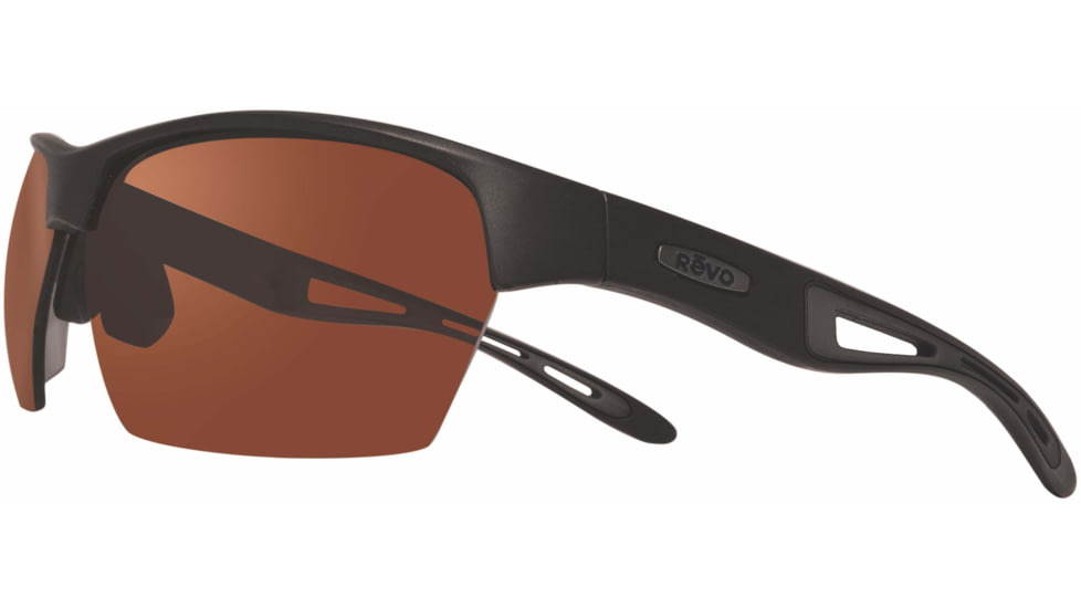 Revo Jett Sunglasses - Men's, Matte Black/Drive, Large, RE 1167 11 GO