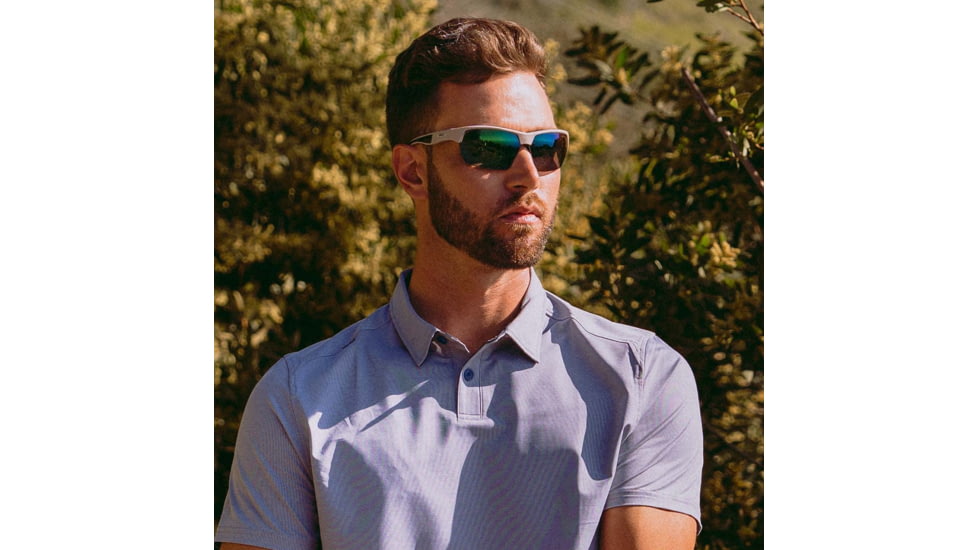 Revo Jett Sunglasses - Men's, Matte Grey Frame, Evergreen Photo Lens, Large, RE 1167 00 GNP