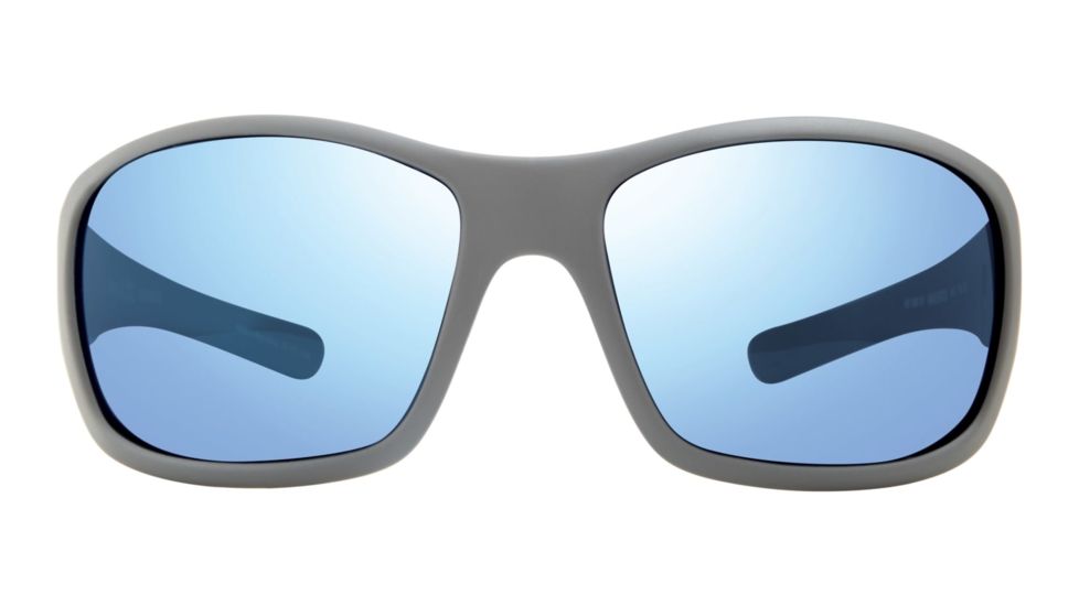Revo Maverick Single Vision Prescription Sunglasses, Crystal Grey Frame, Polarized, RE 1098 00 BLSV