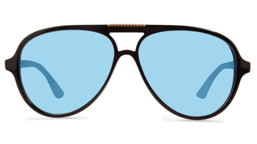Revo Phoenix Progressive Prescription Sunglasses, Black Frame, Crystal Blue Water Lens, Polarized-RE1015-01GBLPR