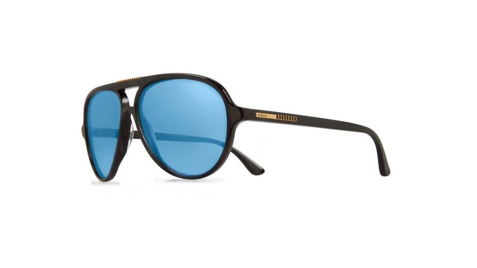Revo Phoenix Progressive Prescription Sunglasses, Black Frame, Crystal Blue Water Lens, Polarized-RE1015-01GBLPR