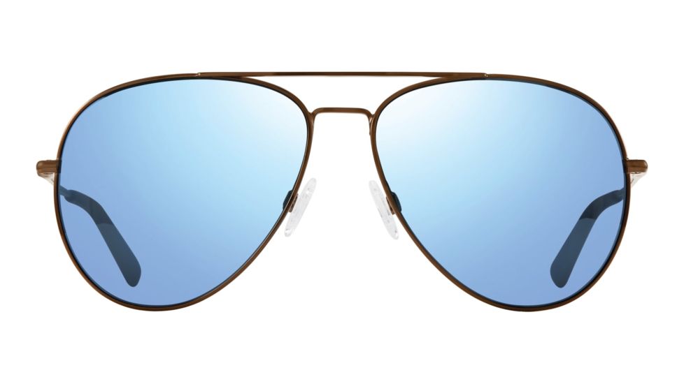 Revo Spark Single Vision Prescription Sunglasses, Gunmetal Frame, Polarized, RE 1081 00 BLSV