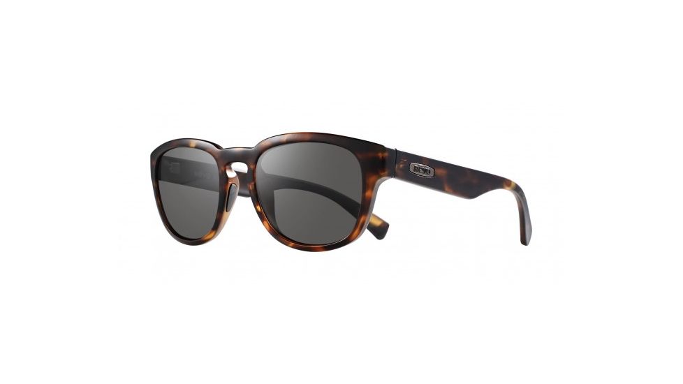 Revo Zinger Progressive Prescription Sunglasses, Matte Tortoise Frame, Polarized, RE 1054 02 GYPR