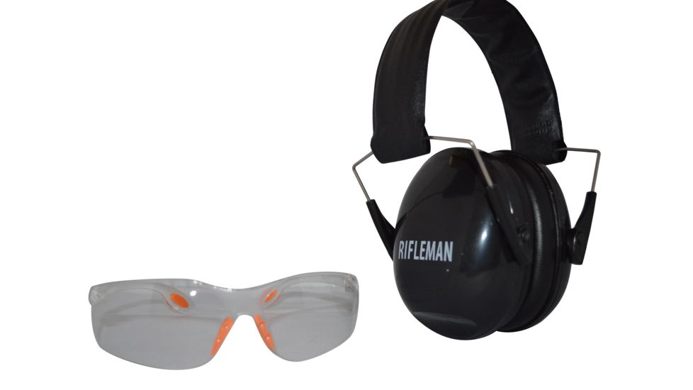 Riflemen Eye &amp; Ear Protection Combo pack RFPCK