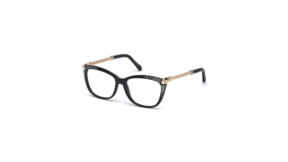 Roberto Cavalli RC0944 Eyeglass Frames - Shiny Black Frame Color
