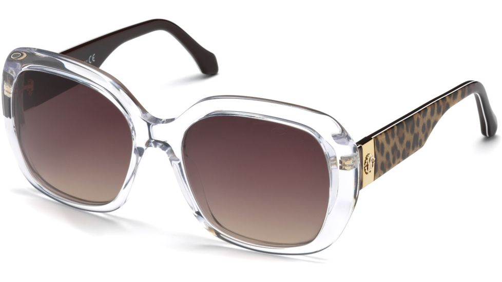 Roberto Cavalli RC1041 Sunglasses - Crystal Frame Color, Brown Mirror Lens Color