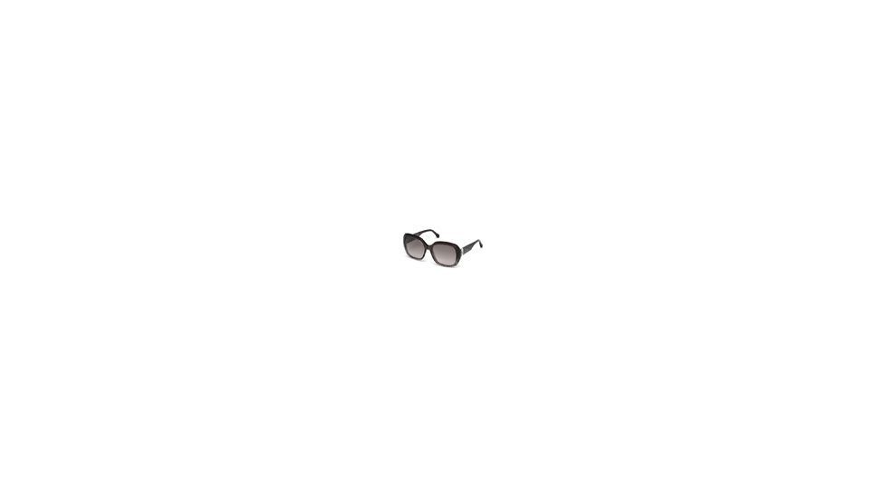 Roberto Cavalli RC1041 Sunglasses - Shiny Black Frame Color, Gradient Smoke Lens Color