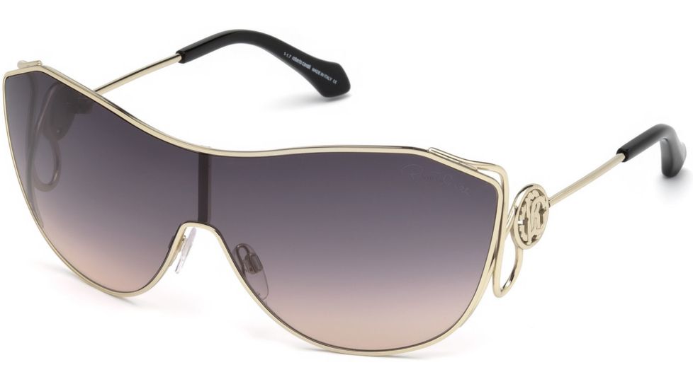 Roberto Cavalli RC1061 Sunglasses - Gold Frame Color, Gradient Smoke Lens Color