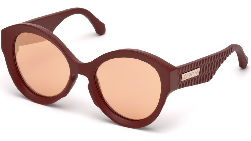 Roberto Cavalli RC1099 Sunglasses - Matte Dark Brown Frame Color, Brown Mirror Lens Color