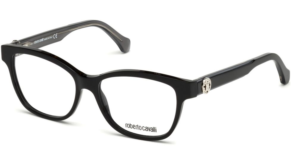 Roberto Cavalli RC5050 Eyeglass Frames - Black Frame Color