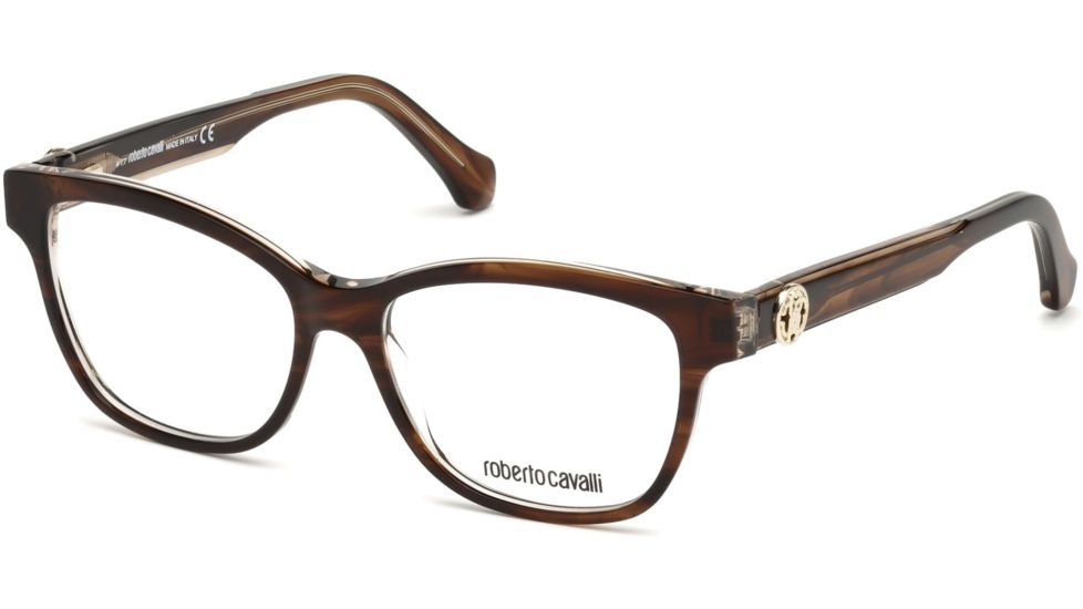 Roberto Cavalli RC5050 Eyeglass Frames - Havana Frame Color