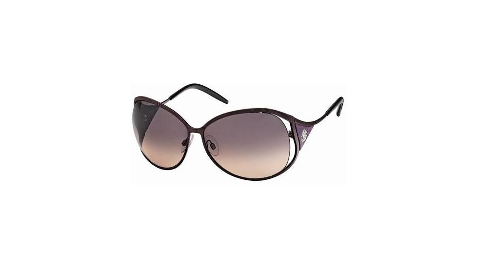 Roberto Cavalli RC574S Sunglasses - Shiny Violet Frame Color, Gradient Smoke Lens Color