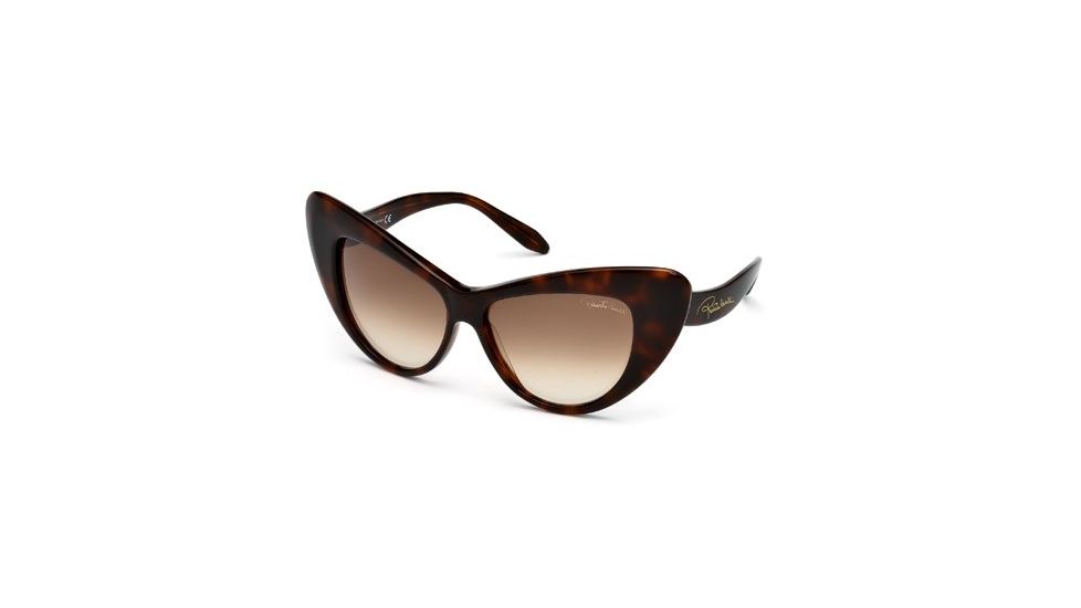 Roberto Cavalli RC737S Sunglasses - Dark Havana Frame Color, Gradient Brown Lens Color
