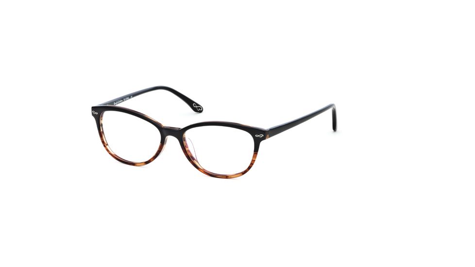 Rough Justice RJ Chill SERJ CHIL00 Single Vision Prescription Eyeglasses - Black/brown SERJ CHIL005240 BK