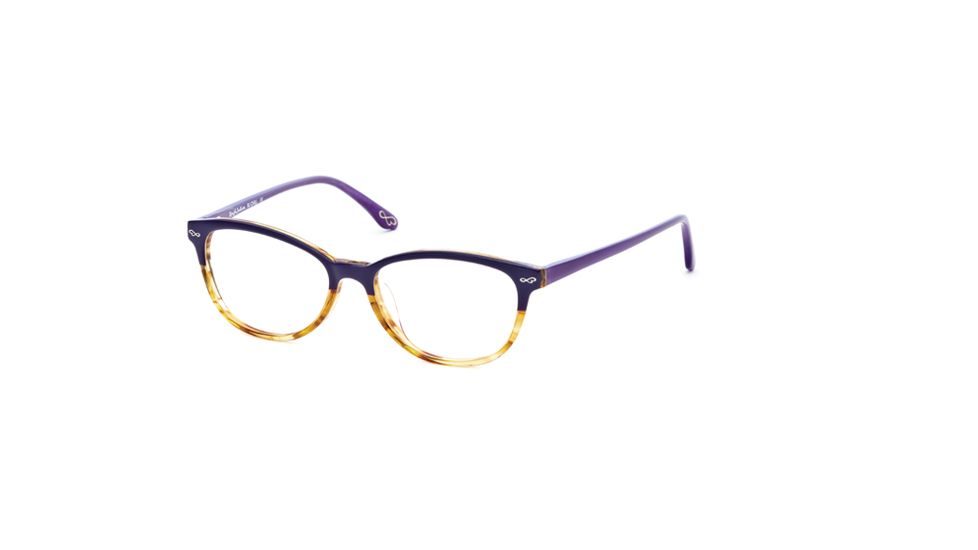 Rough Justice RJ Chill SERJ CHIL00 Single Vision Prescription Eyeglasses - Purple/brown SERJ CHIL005240 PU