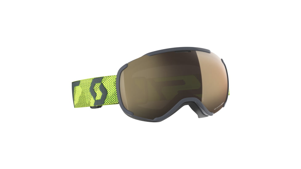 SCOTT Faze II Goggle, Yellow, Medium/Large, 2676040005245