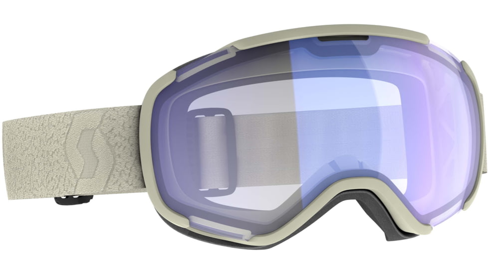 SCOTT Faze II Goggle, Light Beige/Illuminator Blue Chrome, 2718167362342