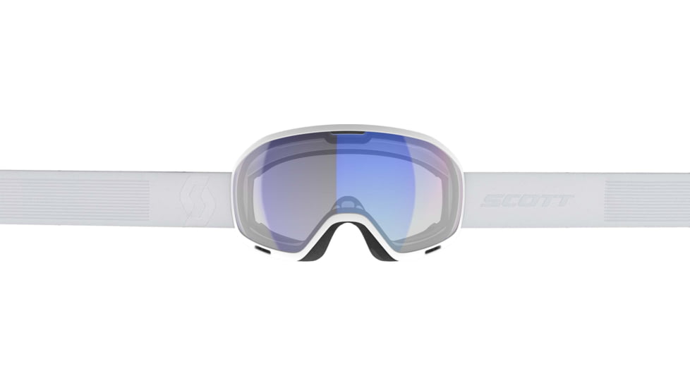 SCOTT Unlimited II OTG Illuminator Goggle, Mineral White/Illuminator Blue Chrome, 2718237414342