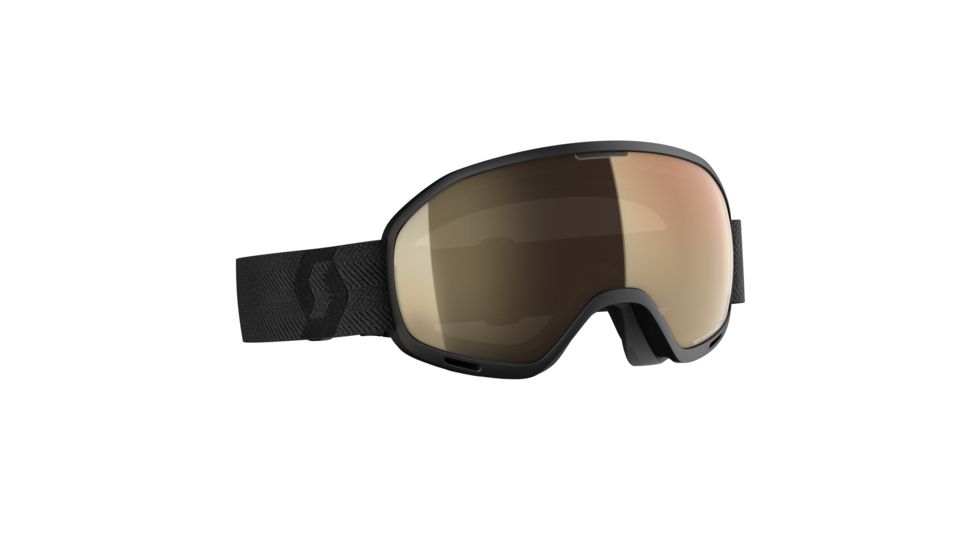 SCOTT Unlimited II OTG LS Goggle, Black/Light Sensitive Bronze Chrome, 2718220001245