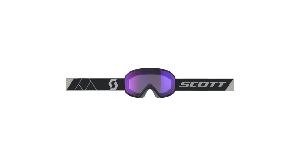 SCOTT Unlimited II OTG LS Goggle, Mountain Black/Light Sensitive Blue Chrome, 2718226663307