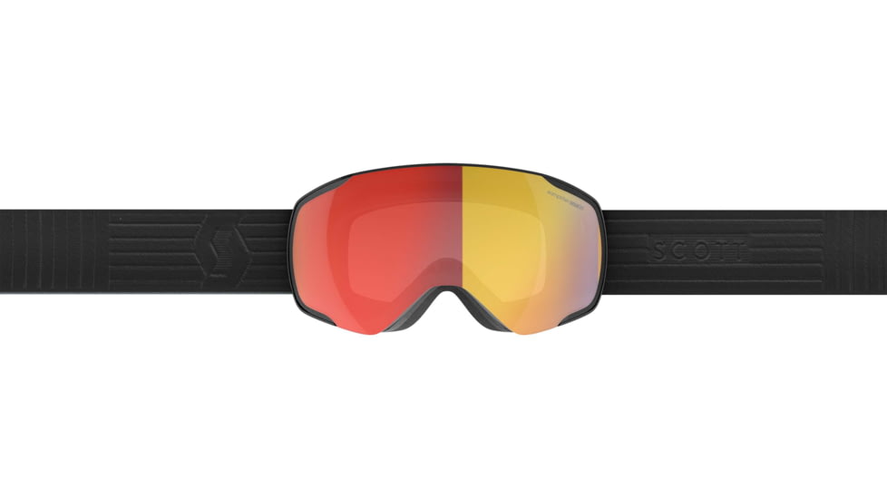 SCOTT Vapor Goggle, Mineral Black/Enhancer Red Chrome, 2718107413312