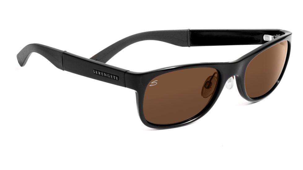 Serengeti Agata Sunglasses - Satin Gunmetal Frame, Drivers Polarized Lenses 7583