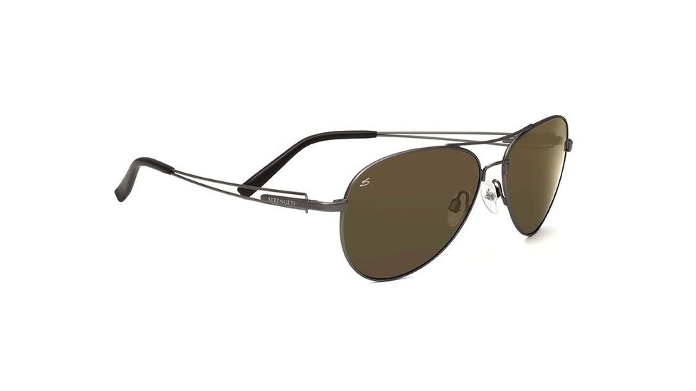Serengeti Brando Progressive Rx Sunglasses - Velvet Gunmetal Frame 7541