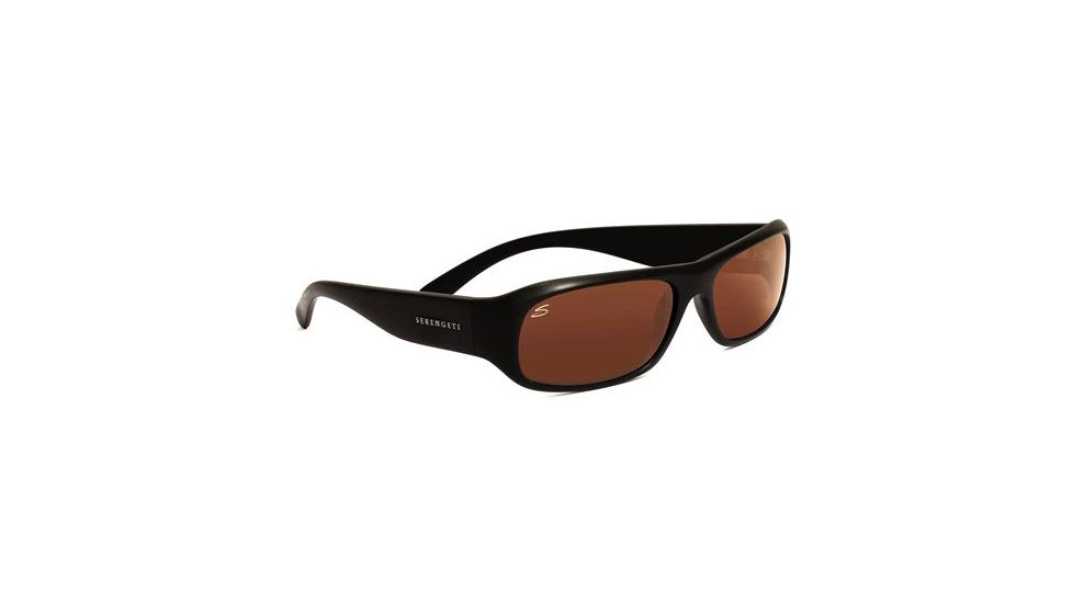 Serengeti Genova Progressive Rx Sunglasses - Shiny Black Frame 7449