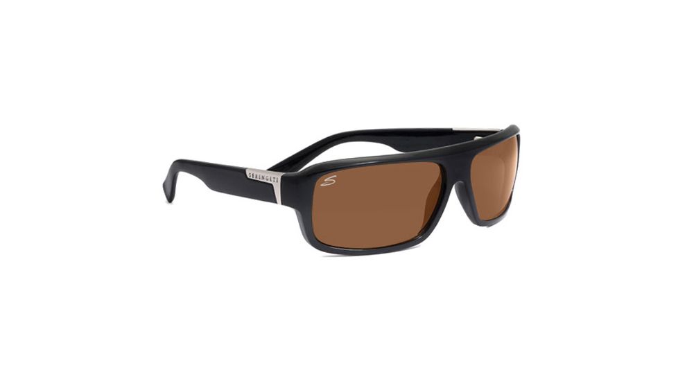 Serengeti Matteo Sunglasses 7370 Shiny Black